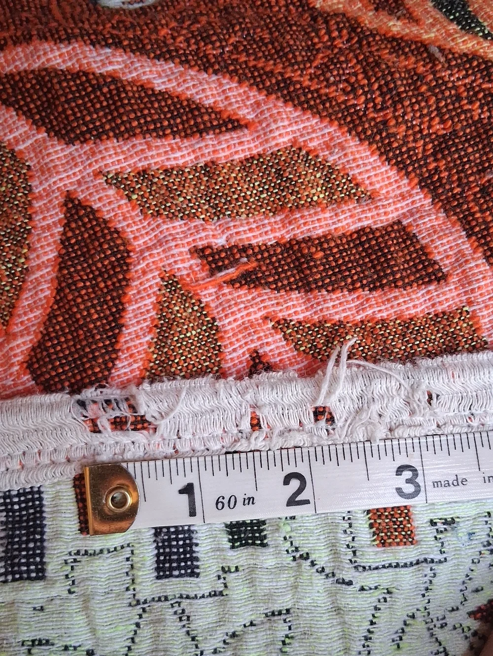 Bohemian Quilt Full / Queen Rust Orange